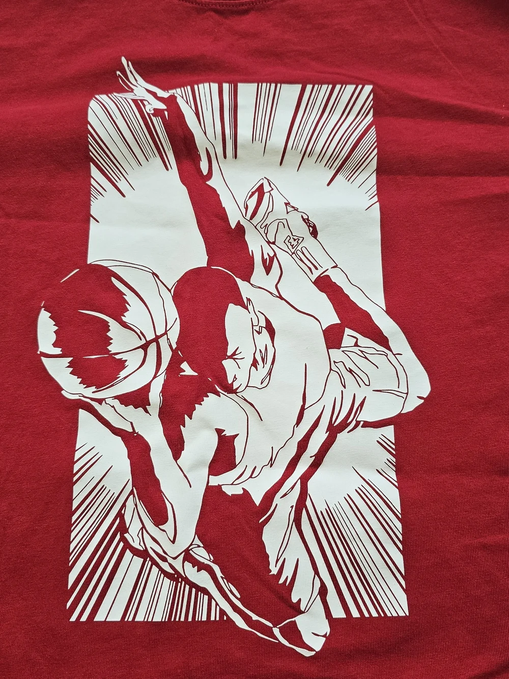 Jordan red tee